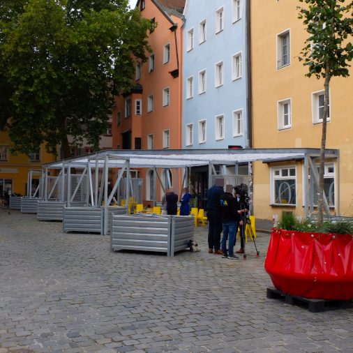 Charmanter Außenraum in Regensburg